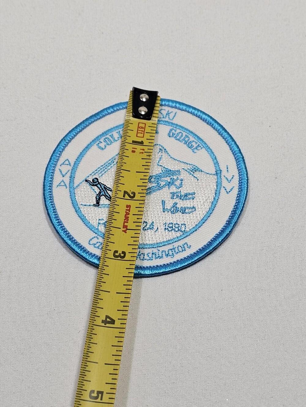 Vintage 1980 Volkski Columbia Gorge Carson Washington Patch - Picture 2 of 3